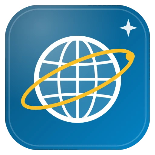 3D World Map logo